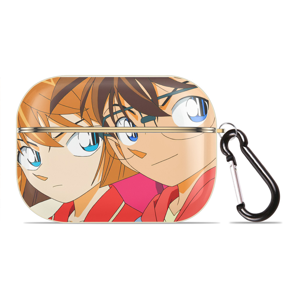 （画像用） 名探偵コナン Detective Conan 【AirPods Pro用】ハードシェル保護ケース｜耐衝撃・防指紋・カラビナ付き商品仕様