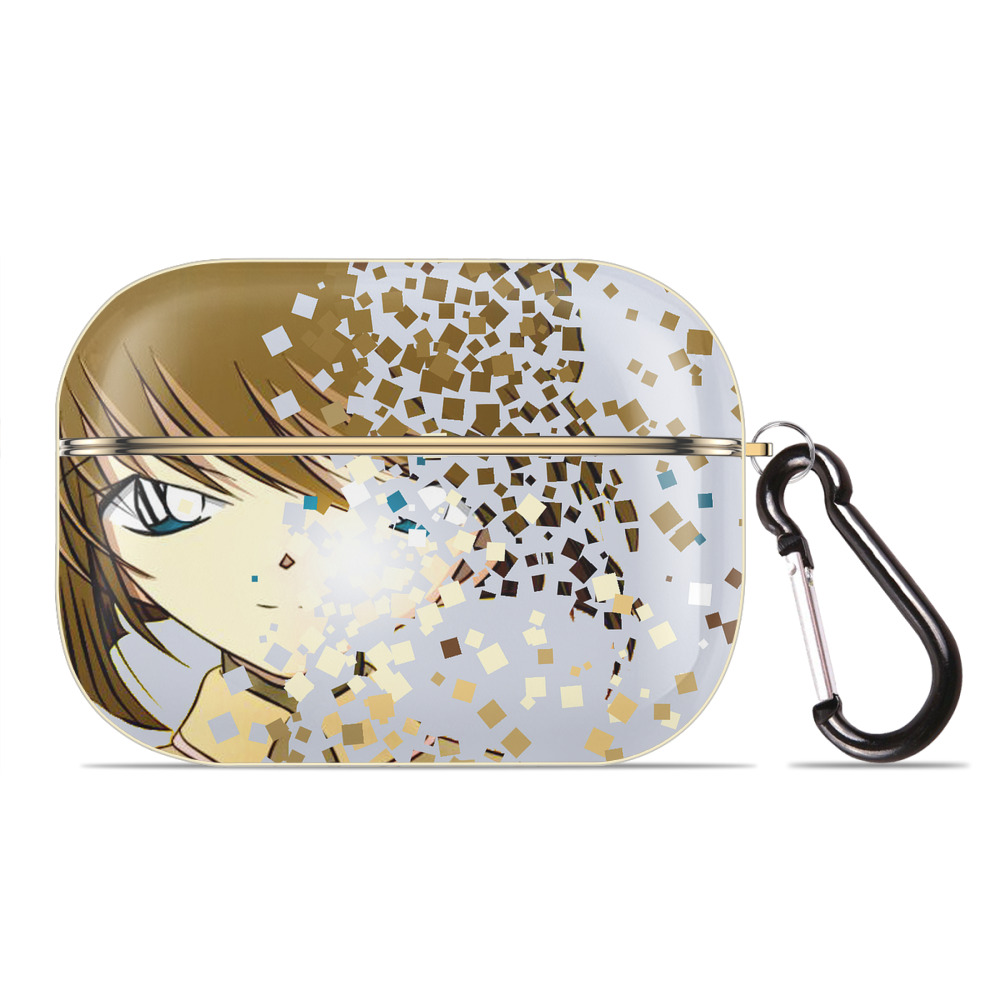（画像用） 名探偵コナン Detective Conan 【AirPods Pro用】ハードシェル保護ケース｜耐衝撃・防指紋・カラビナ付き商品仕様
