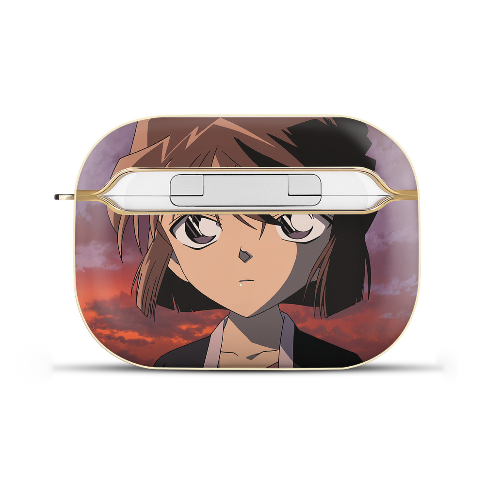 （画像用） 名探偵コナン Detective Conan 【AirPods Pro用】ハードシェル保護ケース｜耐衝撃・防指紋・カラビナ付き商品仕様