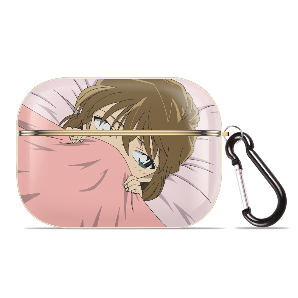 （画像用） 名探偵コナン Detective Conan 【AirPods Pro用】ハードシェル保護ケース｜耐衝撃・防指紋・カラビナ付き商品仕様