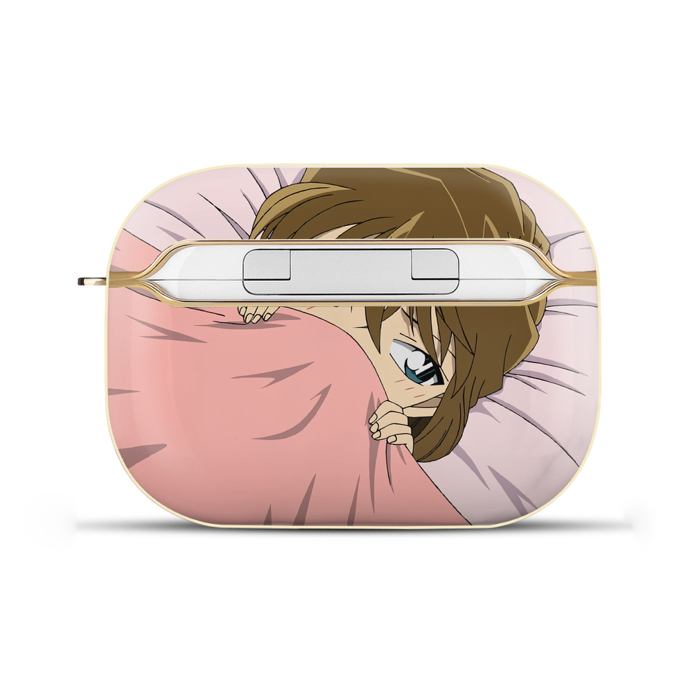 （画像用） 名探偵コナン Detective Conan 【AirPods Pro用】ハードシェル保護ケース｜耐衝撃・防指紋・カラビナ付き商品仕様