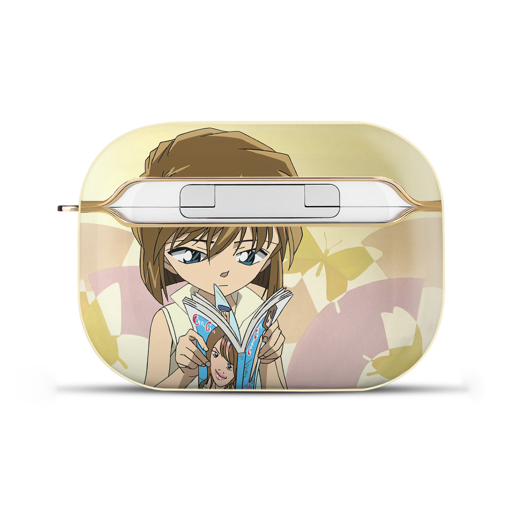 （画像用） 名探偵コナン Detective Conan 【AirPods Pro用】ハードシェル保護ケース｜耐衝撃・防指紋・カラビナ付き商品仕様
