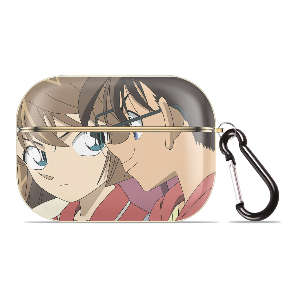 （画像用） 名探偵コナン Detective Conan 【AirPods Pro用】ハードシェル保護ケース｜耐衝撃・防指紋・カラビナ付き商品仕様