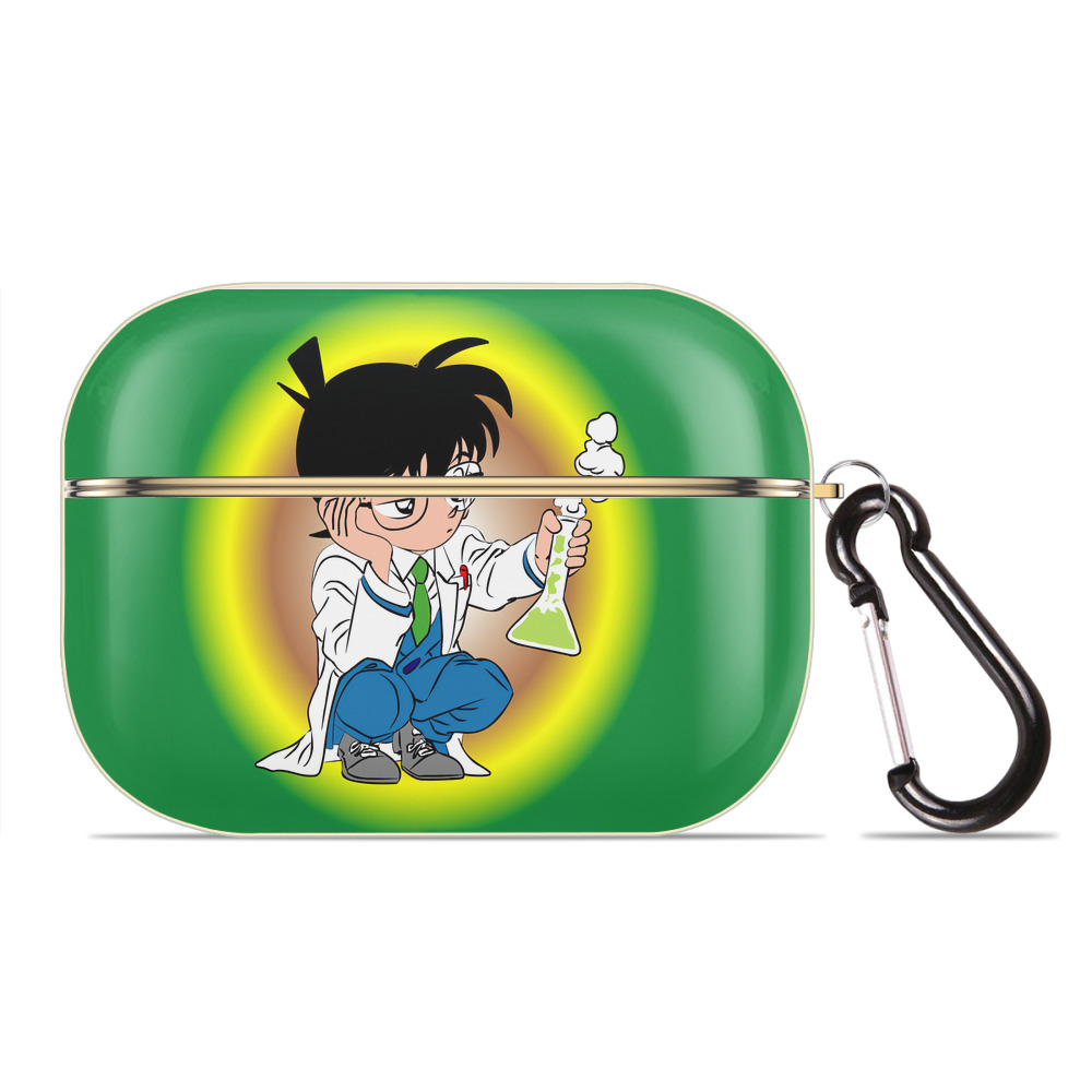 （画像用） 名探偵コナン Detective Conan 【AirPods Pro用】ハードシェル保護ケース｜耐衝撃・防指紋・カラビナ付き商品仕様