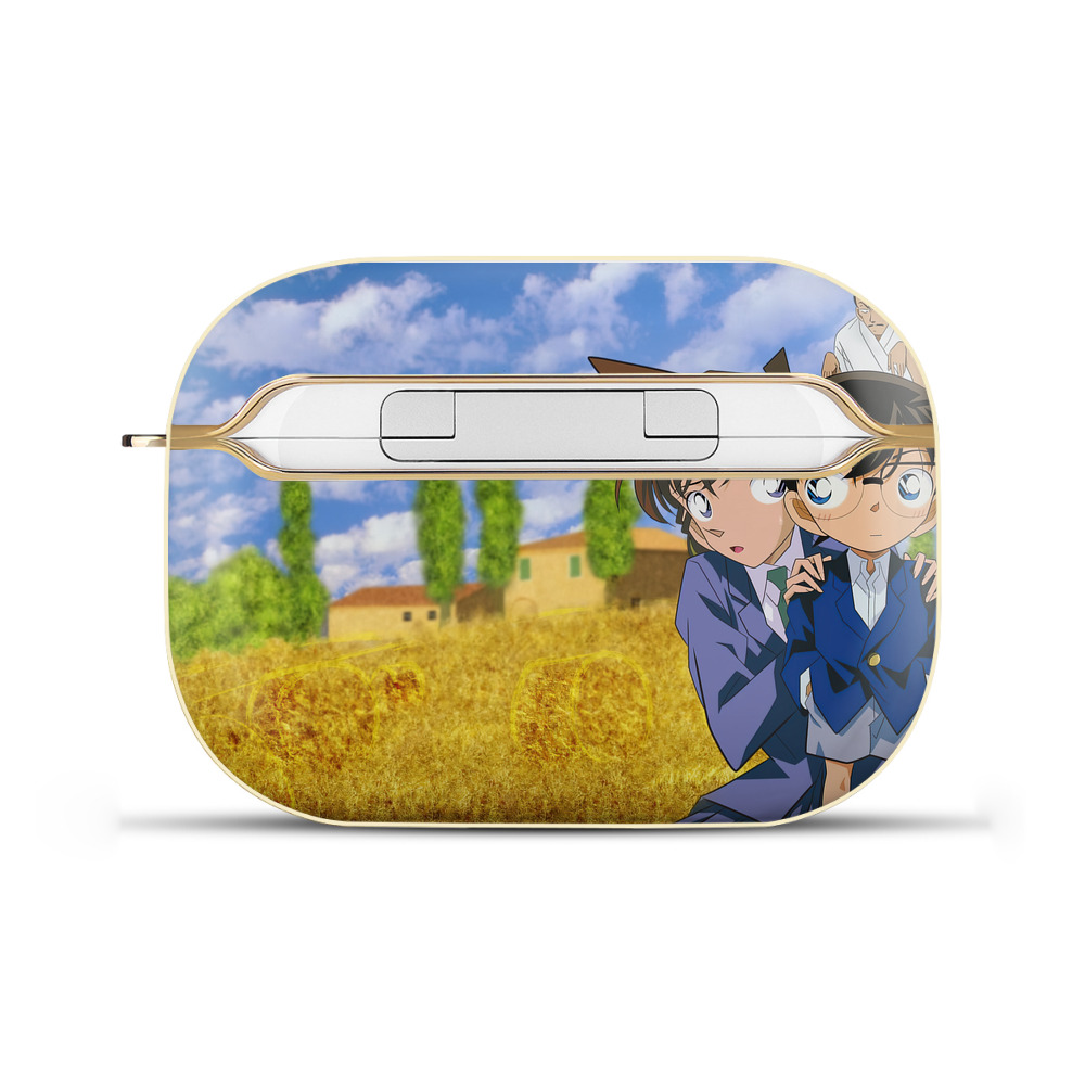 （画像用） 名探偵コナン Detective Conan 【AirPods Pro用】ハードシェル保護ケース｜耐衝撃・防指紋・カラビナ付き商品仕様