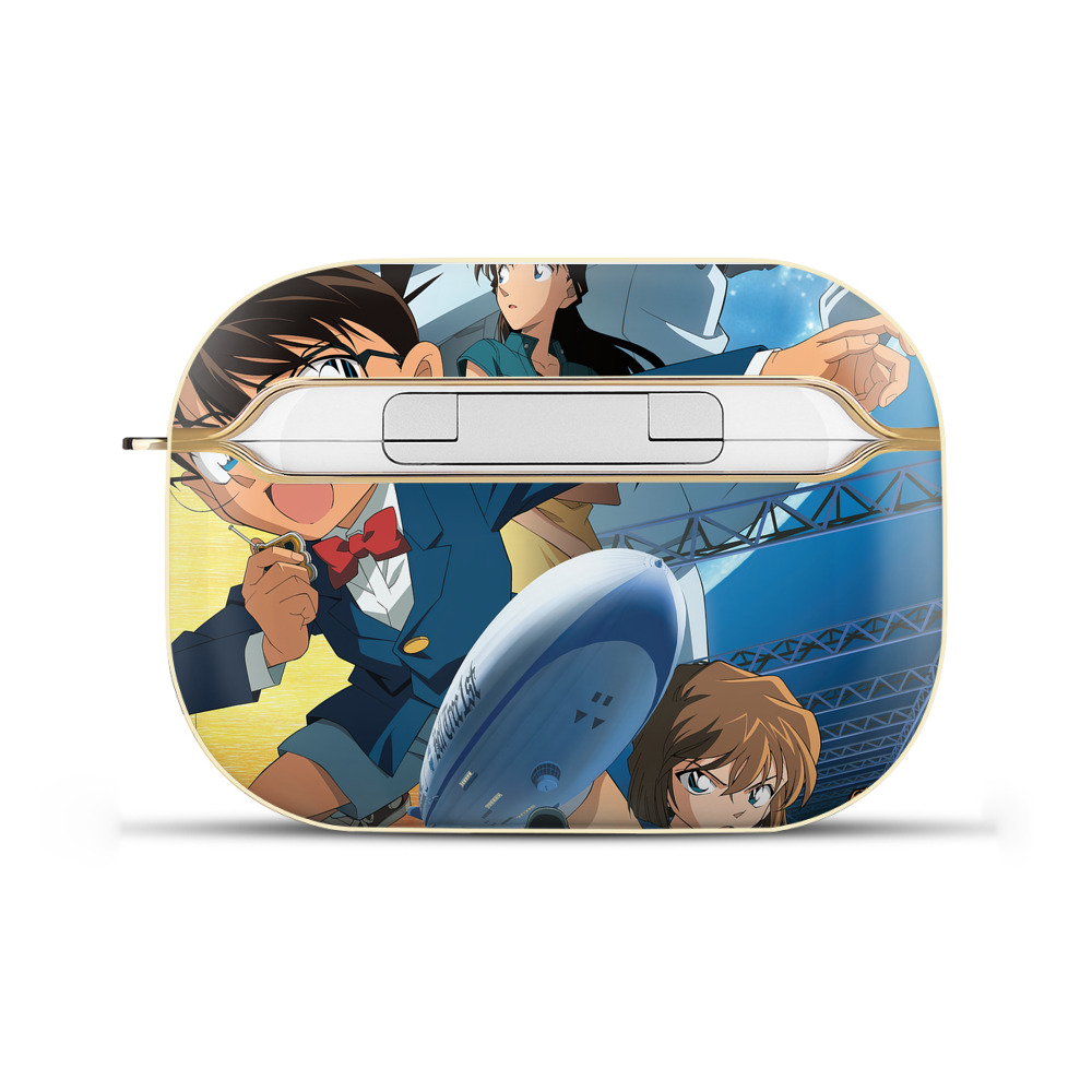 （画像用） 名探偵コナン Detective Conan 【AirPods Pro用】ハードシェル保護ケース｜耐衝撃・防指紋・カラビナ付き商品仕様