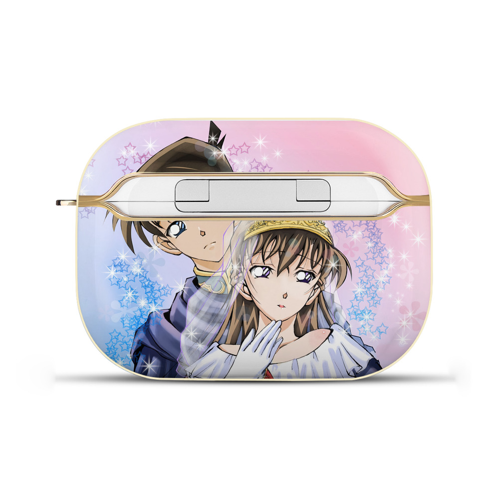 （画像用） 名探偵コナン Detective Conan 【AirPods Pro用】ハードシェル保護ケース｜耐衝撃・防指紋・カラビナ付き商品仕様