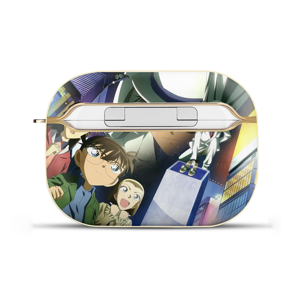 （画像用） 名探偵コナン Detective Conan 【AirPods Pro用】ハードシェル保護ケース｜耐衝撃・防指紋・カラビナ付き商品仕様