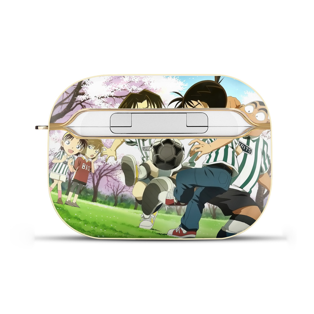 （画像用） 名探偵コナン Detective Conan 【AirPods Pro用】ハードシェル保護ケース｜耐衝撃・防指紋・カラビナ付き商品仕様