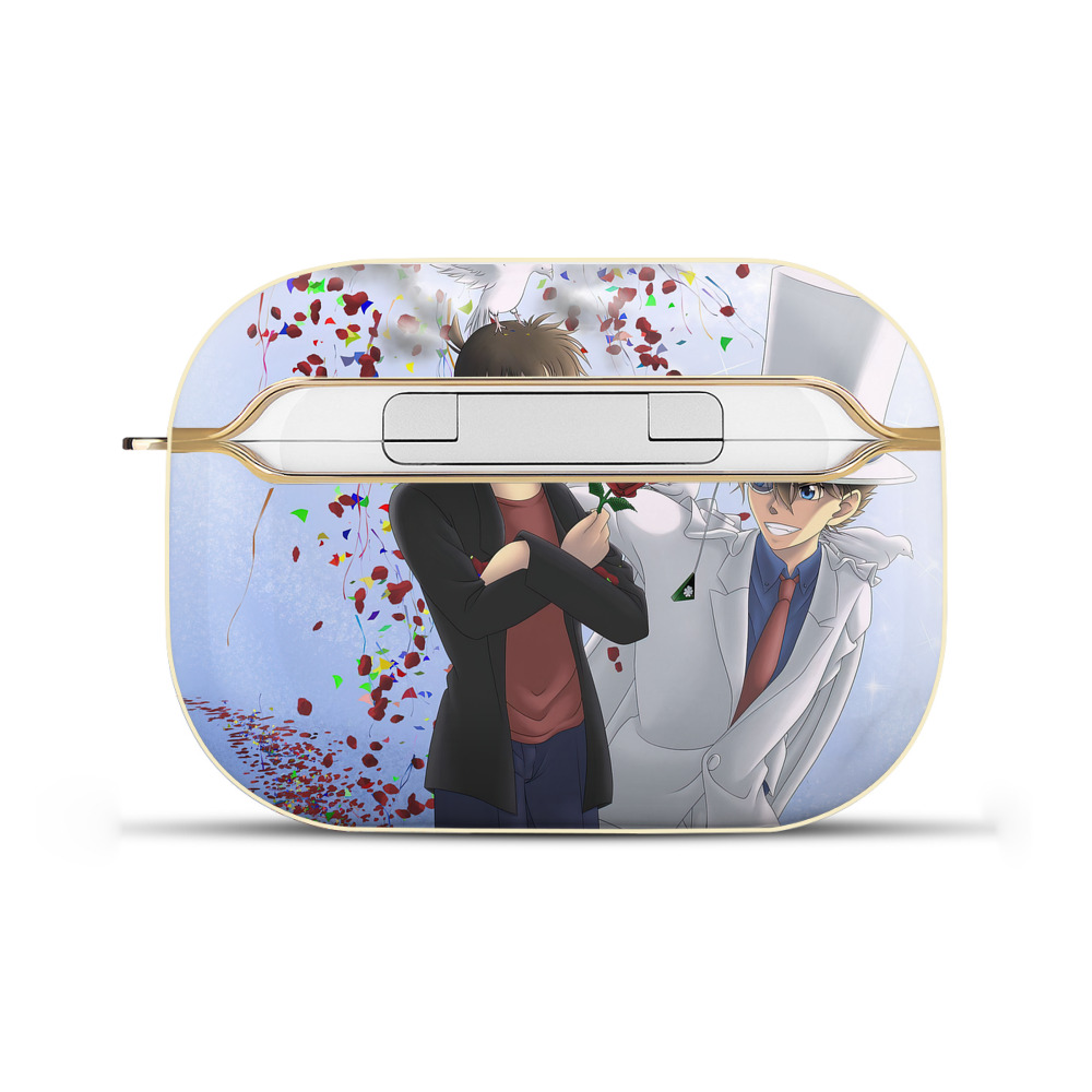 （画像用） 名探偵コナン Detective Conan 【AirPods Pro用】ハードシェル保護ケース｜耐衝撃・防指紋・カラビナ付き商品仕様