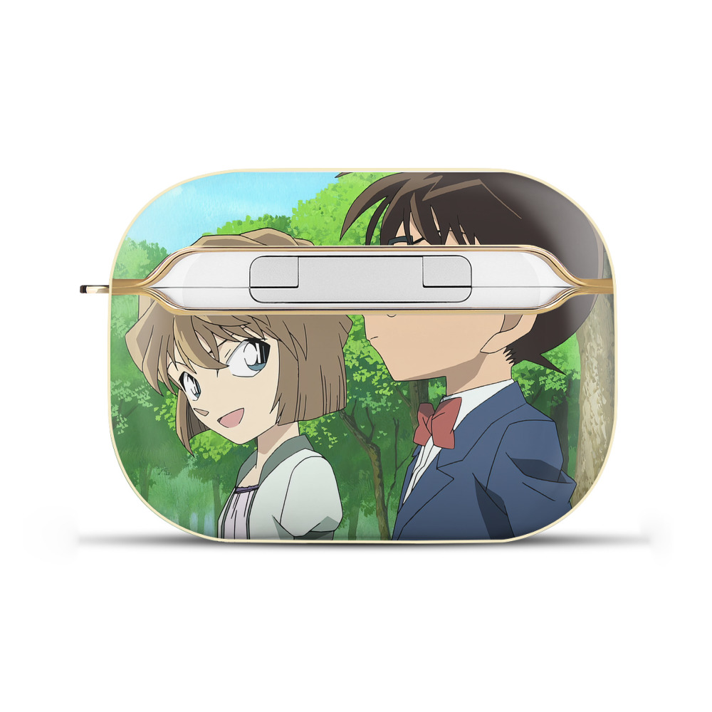 （画像用） 名探偵コナン Detective Conan 【AirPods Pro用】ハードシェル保護ケース｜耐衝撃・防指紋・カラビナ付き商品仕様