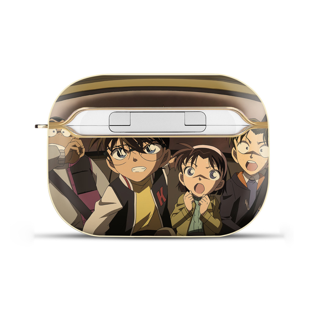 （画像用） 名探偵コナン Detective Conan 【AirPods Pro用】ハードシェル保護ケース｜耐衝撃・防指紋・カラビナ付き商品仕様