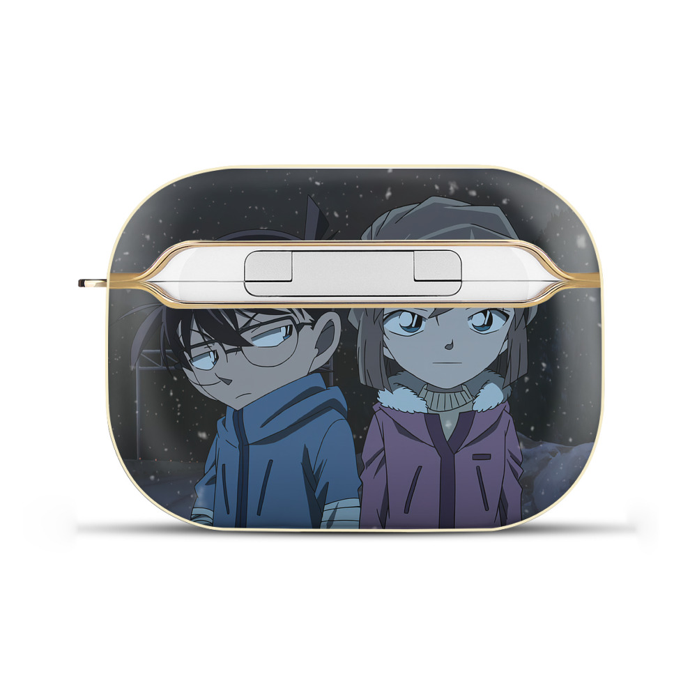 （画像用） 名探偵コナン Detective Conan 【AirPods Pro用】ハードシェル保護ケース｜耐衝撃・防指紋・カラビナ付き商品仕様