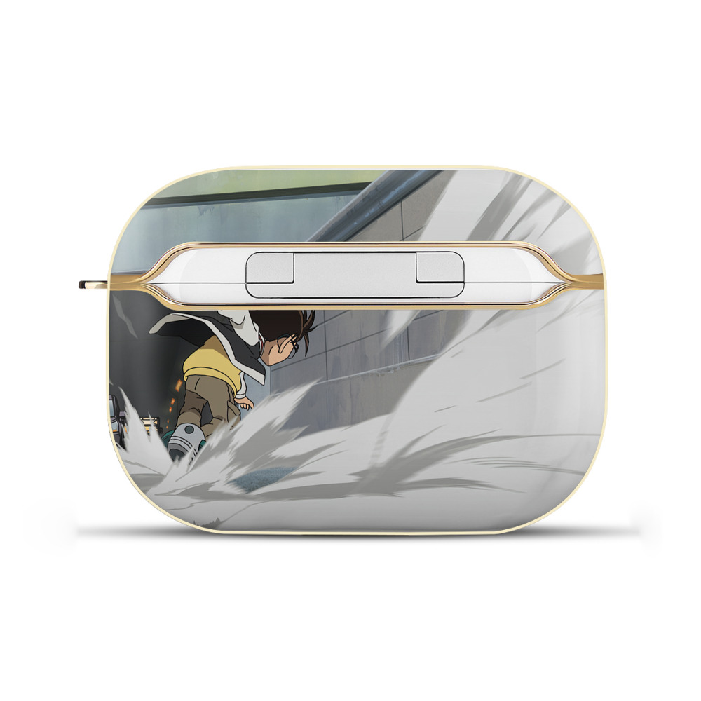 （画像用） 名探偵コナン Detective Conan 【AirPods Pro用】ハードシェル保護ケース｜耐衝撃・防指紋・カラビナ付き商品仕様