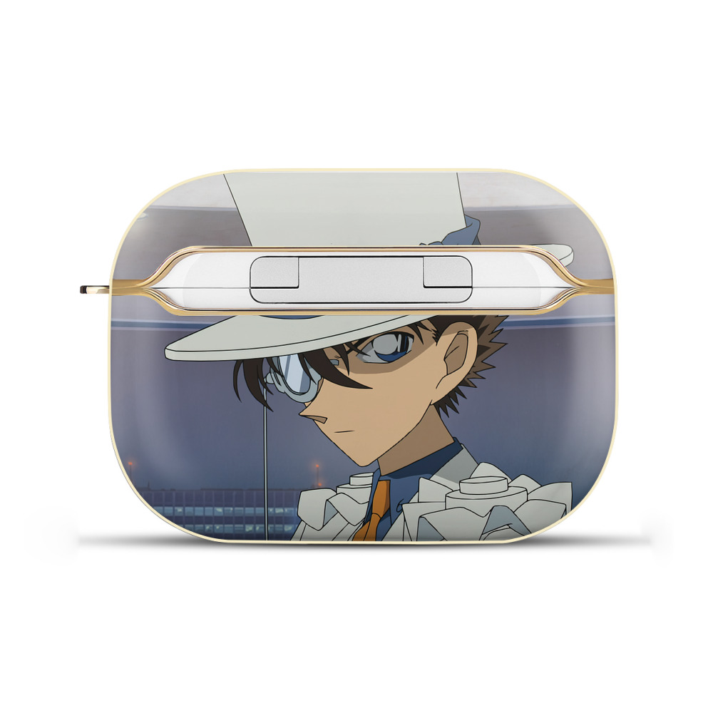 （画像用） 名探偵コナン Detective Conan 【AirPods Pro用】ハードシェル保護ケース｜耐衝撃・防指紋・カラビナ付き商品仕様