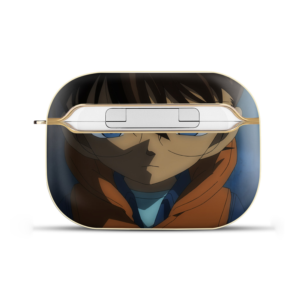 （画像用） 名探偵コナン Detective Conan 【AirPods Pro用】ハードシェル保護ケース｜耐衝撃・防指紋・カラビナ付き商品仕様