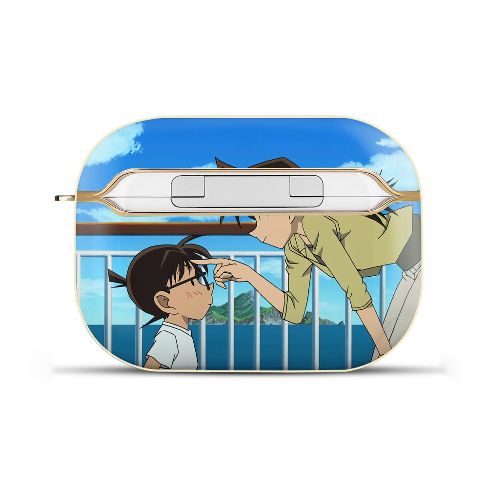 （画像用） 名探偵コナン Detective Conan 【AirPods Pro用】ハードシェル保護ケース｜耐衝撃・防指紋・カラビナ付き商品仕様