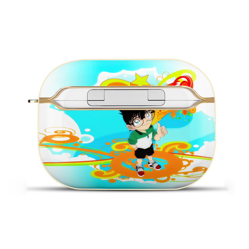 （画像用） 名探偵コナン Detective Conan 【AirPods Pro用】ハードシェル保護ケース｜耐衝撃・防指紋・カラビナ付き商品仕様