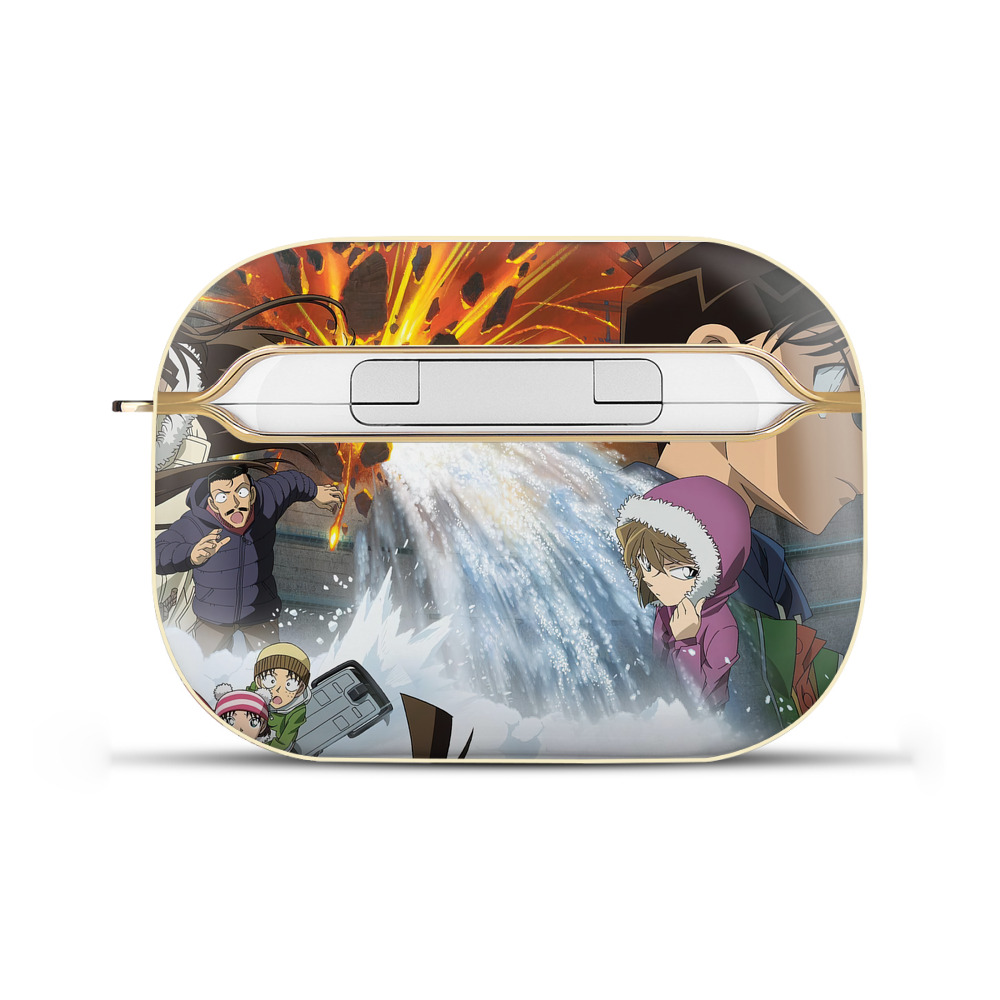 （画像用） 名探偵コナン Detective Conan 【AirPods Pro用】ハードシェル保護ケース｜耐衝撃・防指紋・カラビナ付き商品仕様