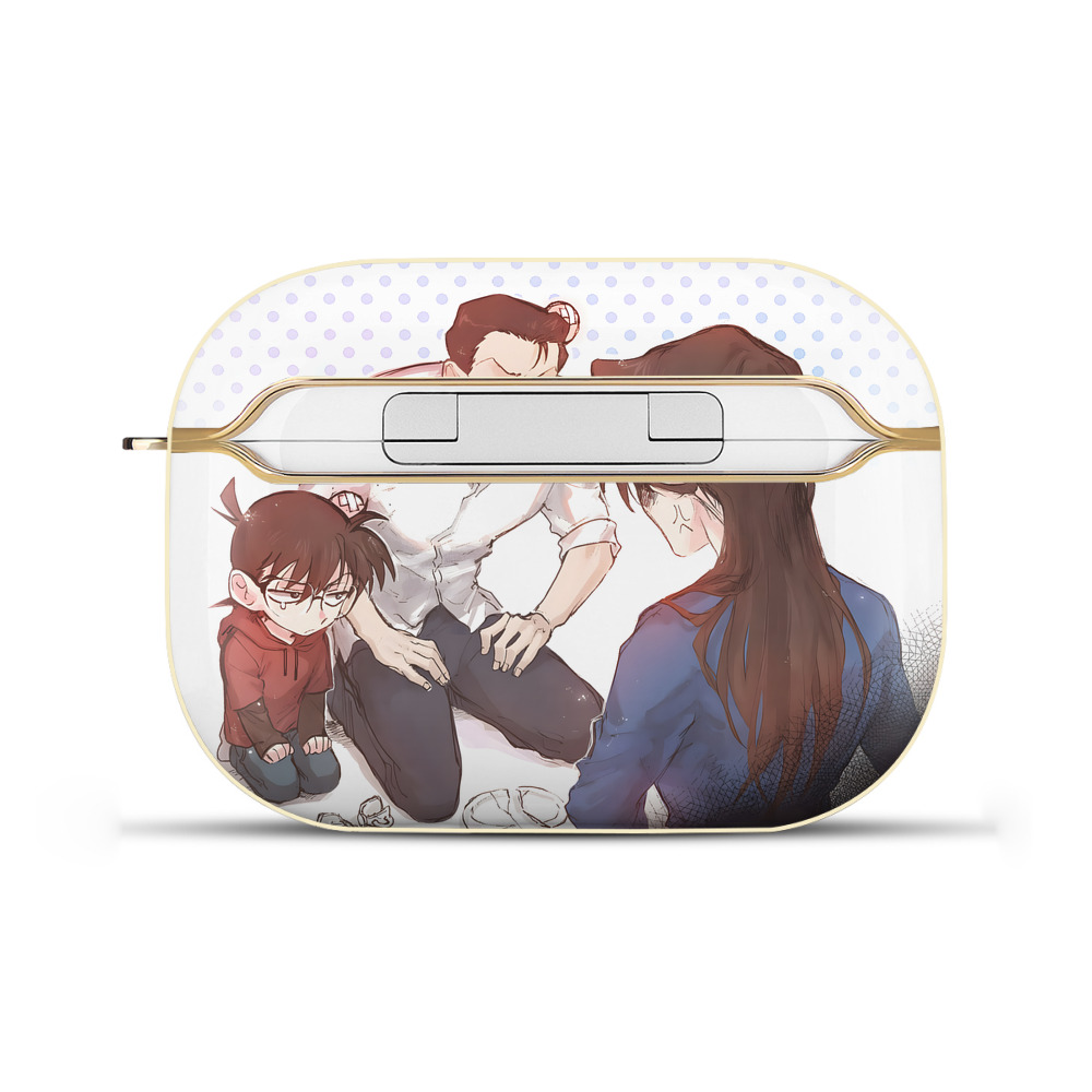 （画像用） 名探偵コナン Detective Conan 【AirPods Pro用】ハードシェル保護ケース｜耐衝撃・防指紋・カラビナ付き商品仕様