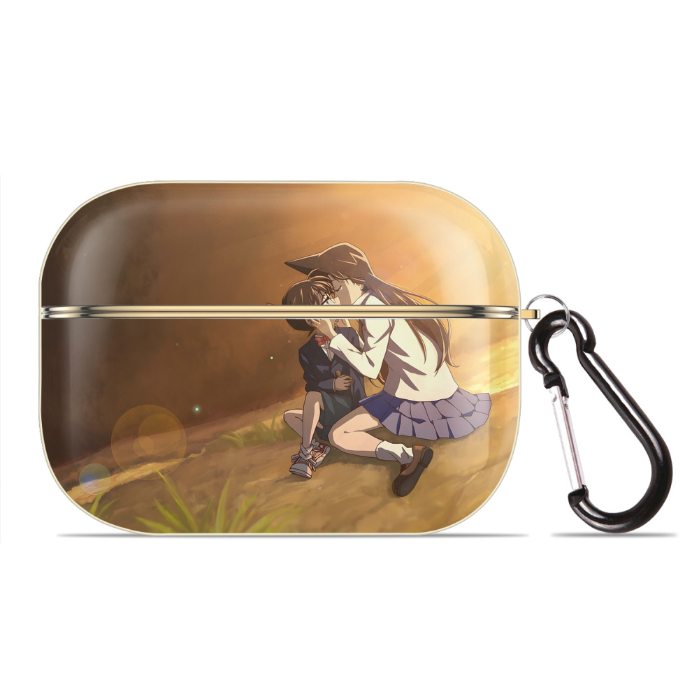 （画像用） 名探偵コナン Detective Conan 【AirPods Pro用】ハードシェル保護ケース｜耐衝撃・防指紋・カラビナ付き商品仕様