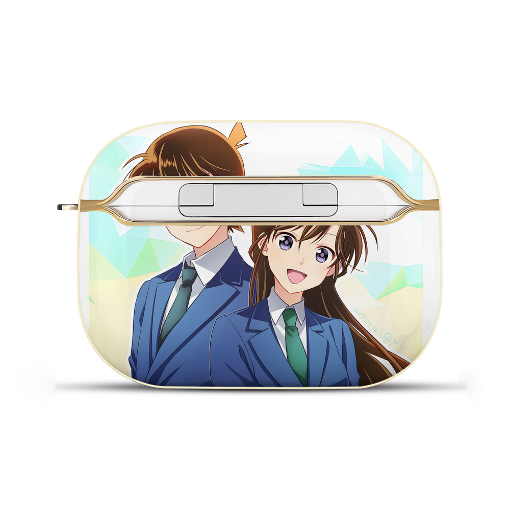 （画像用） 名探偵コナン Detective Conan 【AirPods Pro用】ハードシェル保護ケース｜耐衝撃・防指紋・カラビナ付き商品仕様