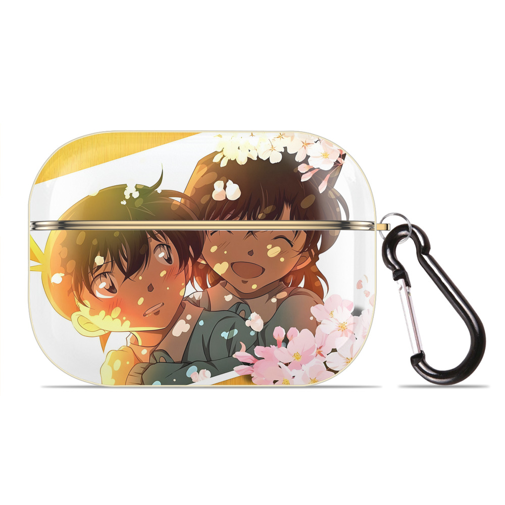 （画像用） 名探偵コナン Detective Conan 【AirPods Pro用】ハードシェル保護ケース｜耐衝撃・防指紋・カラビナ付き商品仕様