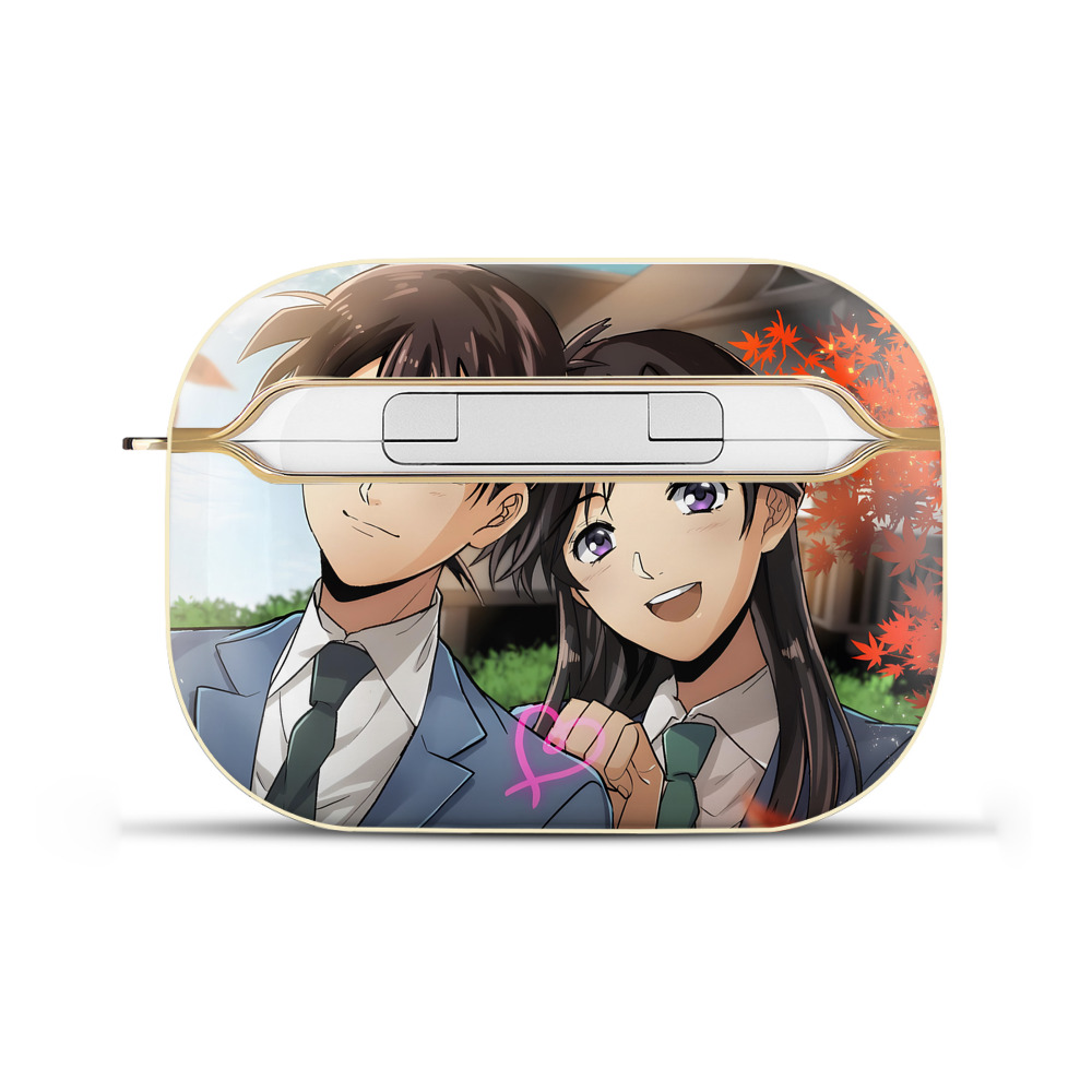 （画像用） 名探偵コナン Detective Conan 【AirPods Pro用】ハードシェル保護ケース｜耐衝撃・防指紋・カラビナ付き商品仕様