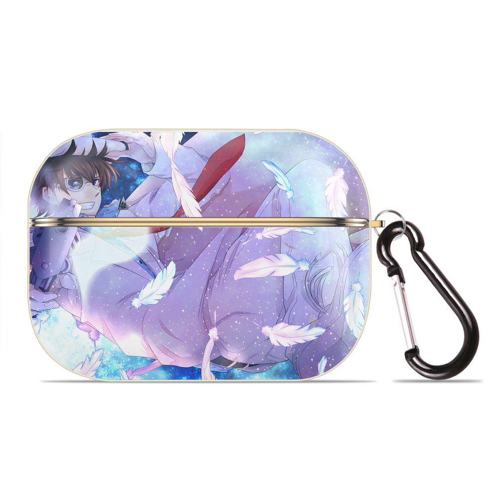 （画像用） 名探偵コナン Detective Conan 【AirPods Pro用】ハードシェル保護ケース｜耐衝撃・防指紋・カラビナ付き商品仕様