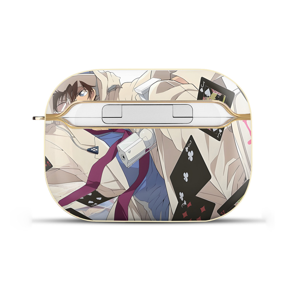 （画像用） 名探偵コナン Detective Conan 【AirPods Pro用】ハードシェル保護ケース｜耐衝撃・防指紋・カラビナ付き商品仕様