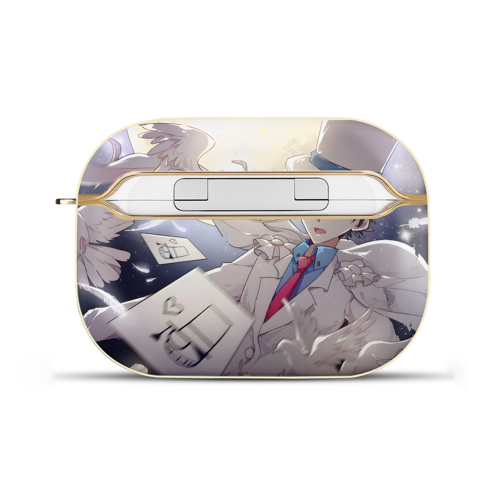 （画像用） 名探偵コナン Detective Conan 【AirPods Pro用】ハードシェル保護ケース｜耐衝撃・防指紋・カラビナ付き商品仕様