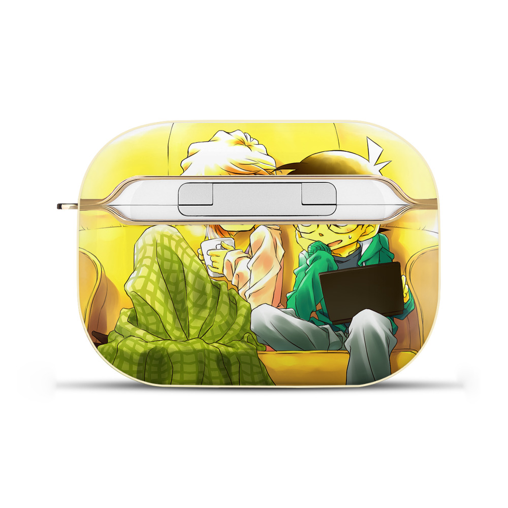 （画像用） 名探偵コナン Detective Conan 【AirPods Pro用】ハードシェル保護ケース｜耐衝撃・防指紋・カラビナ付き商品仕様