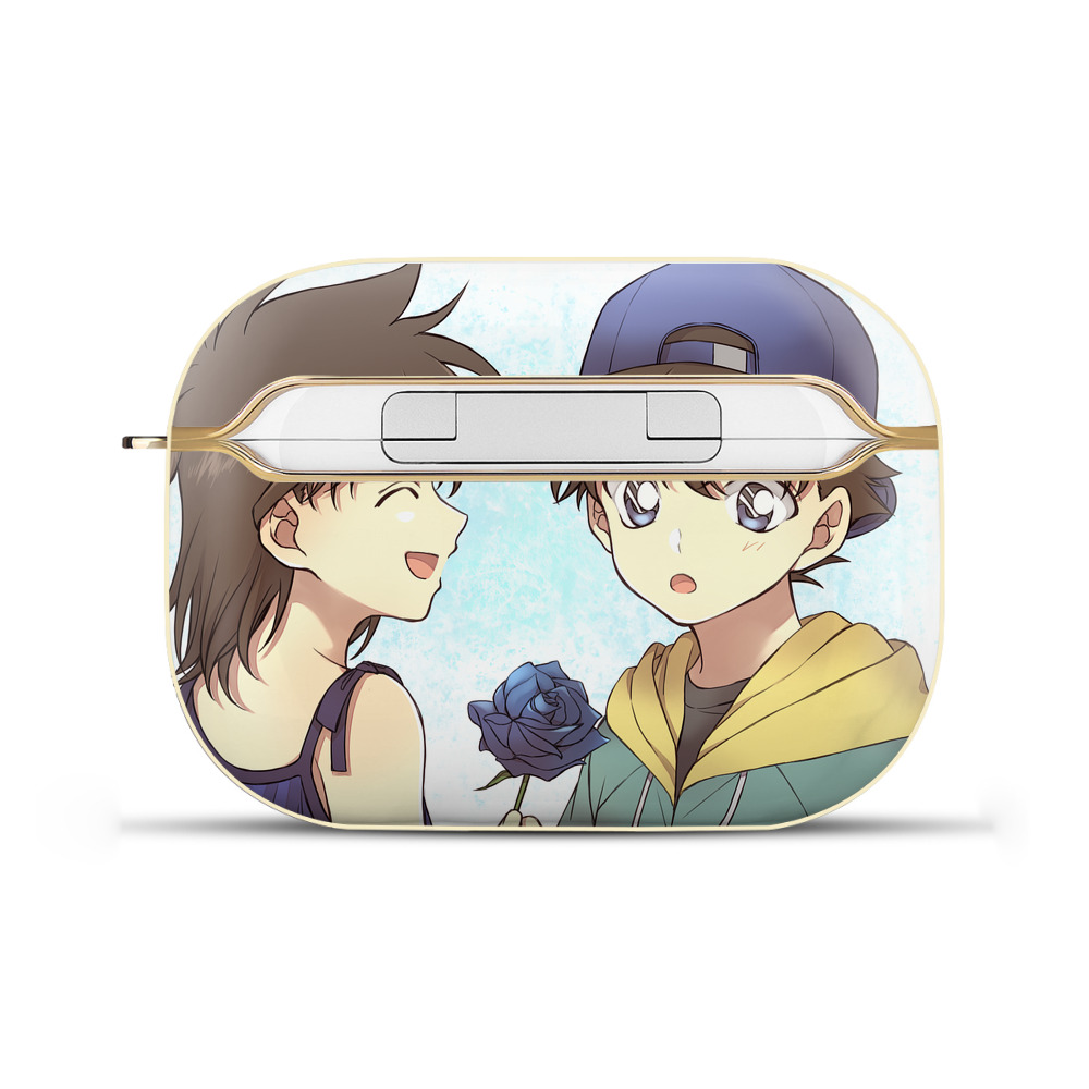 （画像用） 名探偵コナン Detective Conan 【AirPods Pro用】ハードシェル保護ケース｜耐衝撃・防指紋・カラビナ付き商品仕様
