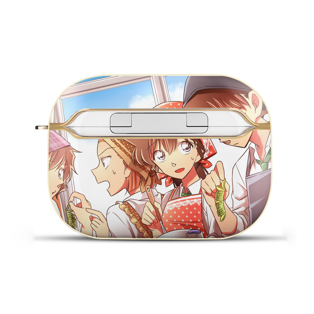 （画像用） 名探偵コナン Detective Conan 【AirPods Pro用】ハードシェル保護ケース｜耐衝撃・防指紋・カラビナ付き商品仕様