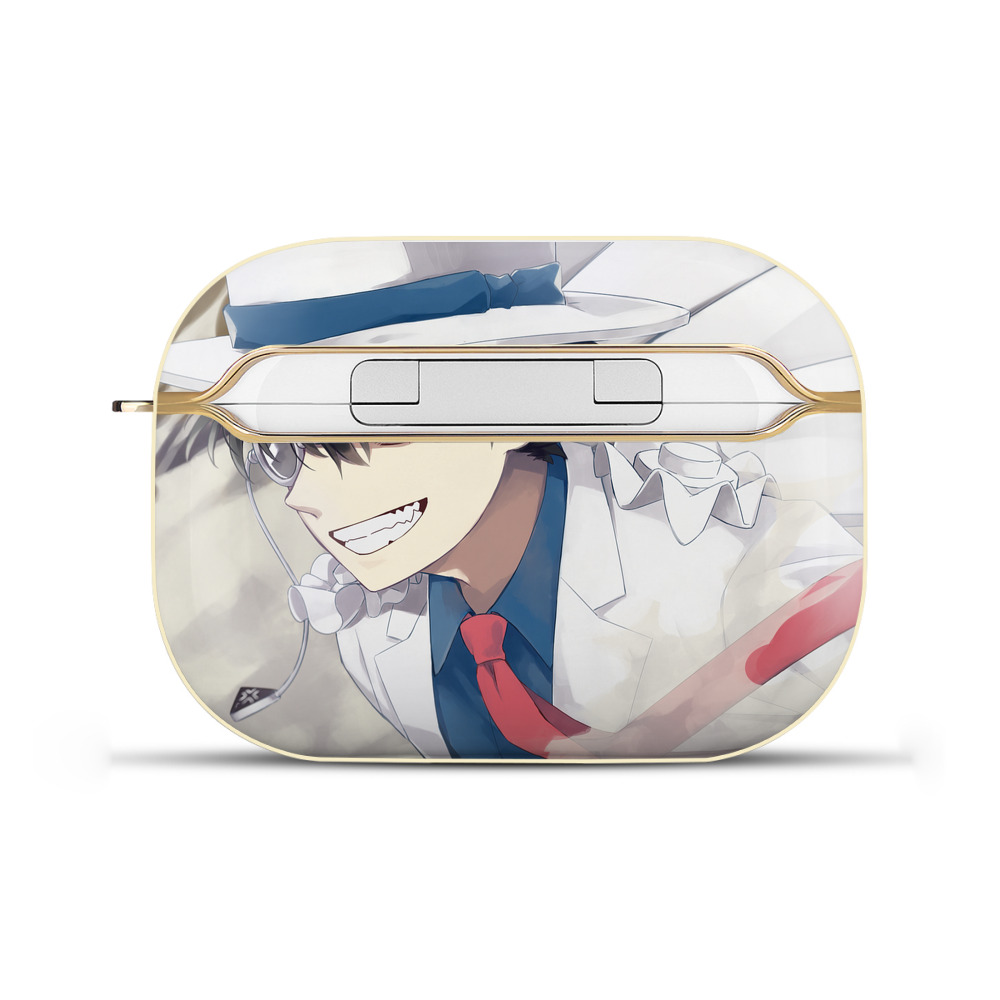 （画像用） 名探偵コナン Detective Conan 【AirPods Pro用】ハードシェル保護ケース｜耐衝撃・防指紋・カラビナ付き商品仕様