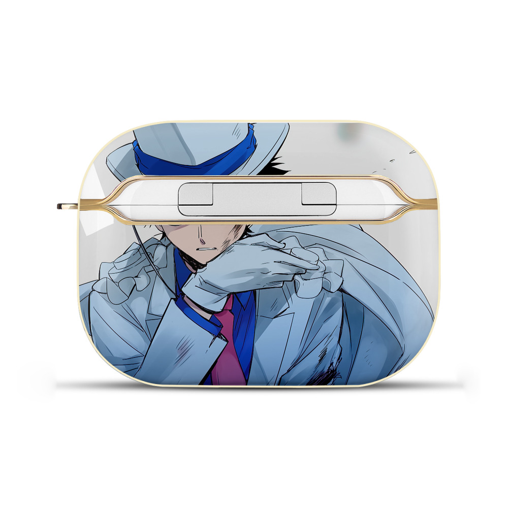 （画像用） 名探偵コナン Detective Conan 【AirPods Pro用】ハードシェル保護ケース｜耐衝撃・防指紋・カラビナ付き商品仕様