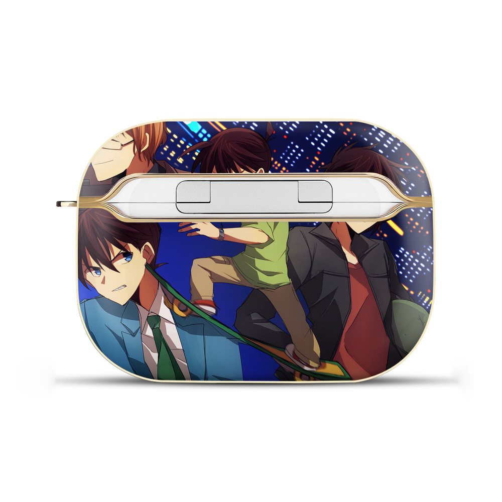 （画像用） 名探偵コナン Detective Conan 【AirPods Pro用】ハードシェル保護ケース｜耐衝撃・防指紋・カラビナ付き商品仕様