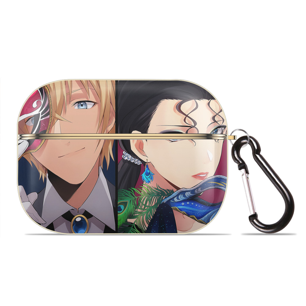 （画像用） 名探偵コナン Detective Conan 【AirPods Pro用】ハードシェル保護ケース｜耐衝撃・防指紋・カラビナ付き商品仕様
