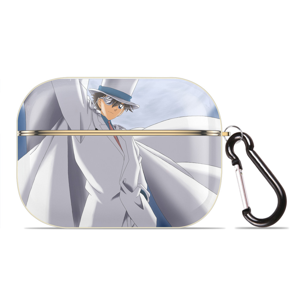 （画像用） 名探偵コナン Detective Conan 【AirPods Pro用】ハードシェル保護ケース｜耐衝撃・防指紋・カラビナ付き商品仕様