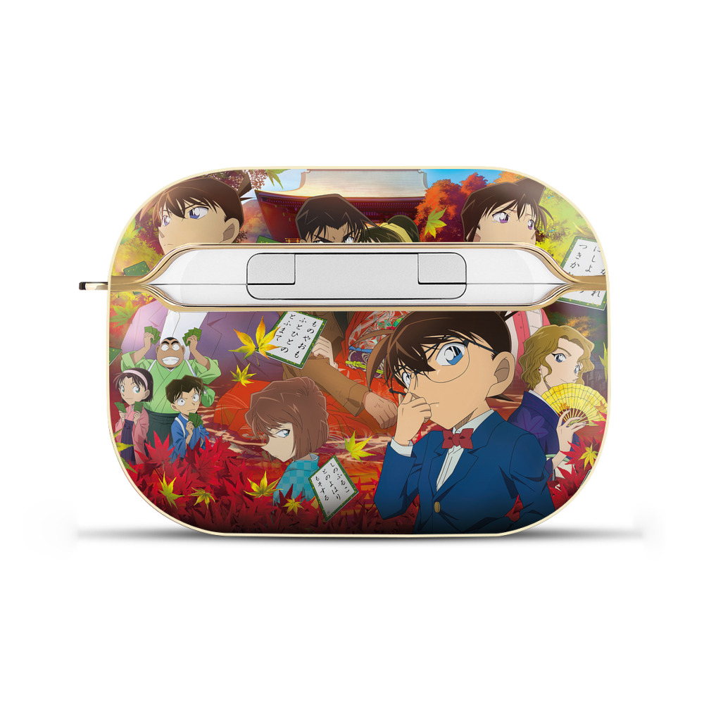 （画像用） 名探偵コナン Detective Conan 【AirPods Pro用】ハードシェル保護ケース｜耐衝撃・防指紋・カラビナ付き商品仕様