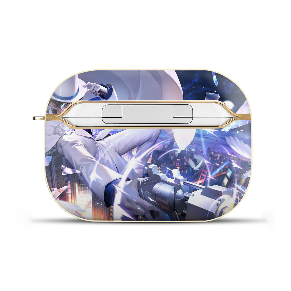 （画像用） 名探偵コナン Detective Conan 【AirPods Pro用】ハードシェル保護ケース｜耐衝撃・防指紋・カラビナ付き商品仕様