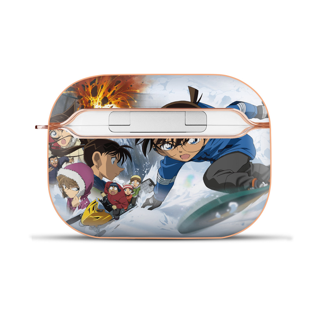 （画像用） 名探偵コナン Detective Conan 【AirPods Pro用】ハードシェル保護ケース｜耐衝撃・防指紋・カラビナ付き商品仕様