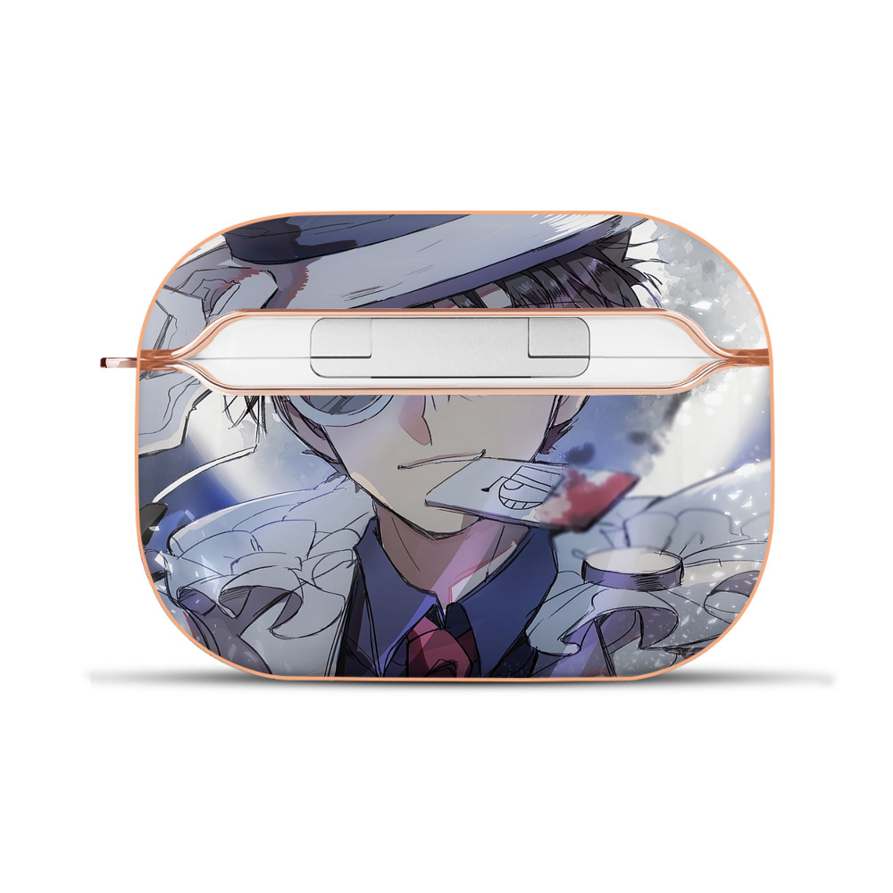 （画像用） 名探偵コナン Detective Conan 【AirPods Pro用】ハードシェル保護ケース｜耐衝撃・防指紋・カラビナ付き商品仕様