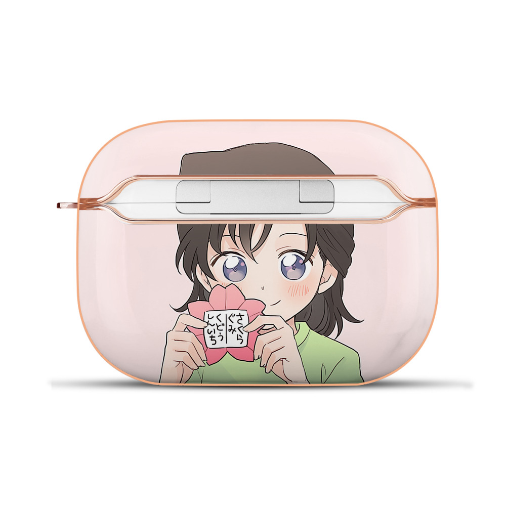 （画像用） 名探偵コナン Detective Conan 【AirPods Pro用】ハードシェル保護ケース｜耐衝撃・防指紋・カラビナ付き商品仕様