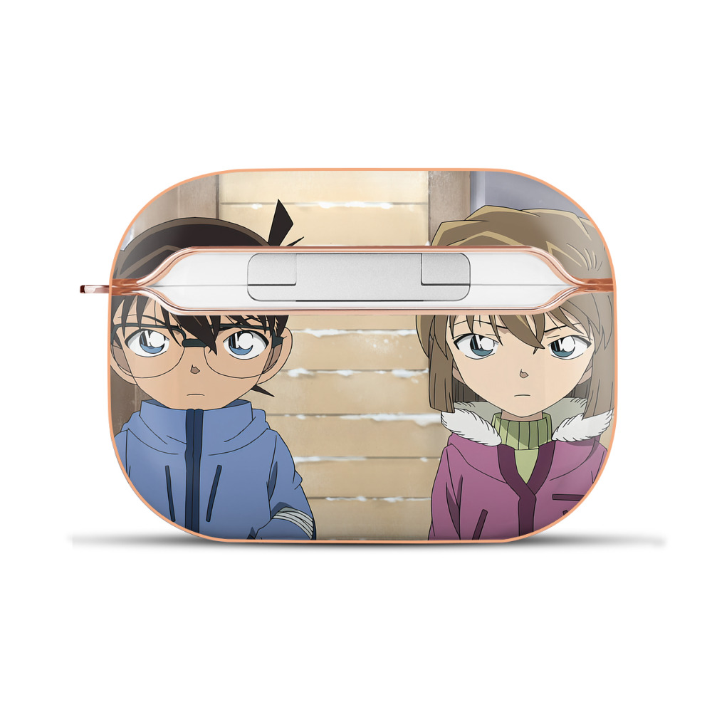 （画像用） 名探偵コナン Detective Conan 【AirPods Pro用】ハードシェル保護ケース｜耐衝撃・防指紋・カラビナ付き商品仕様