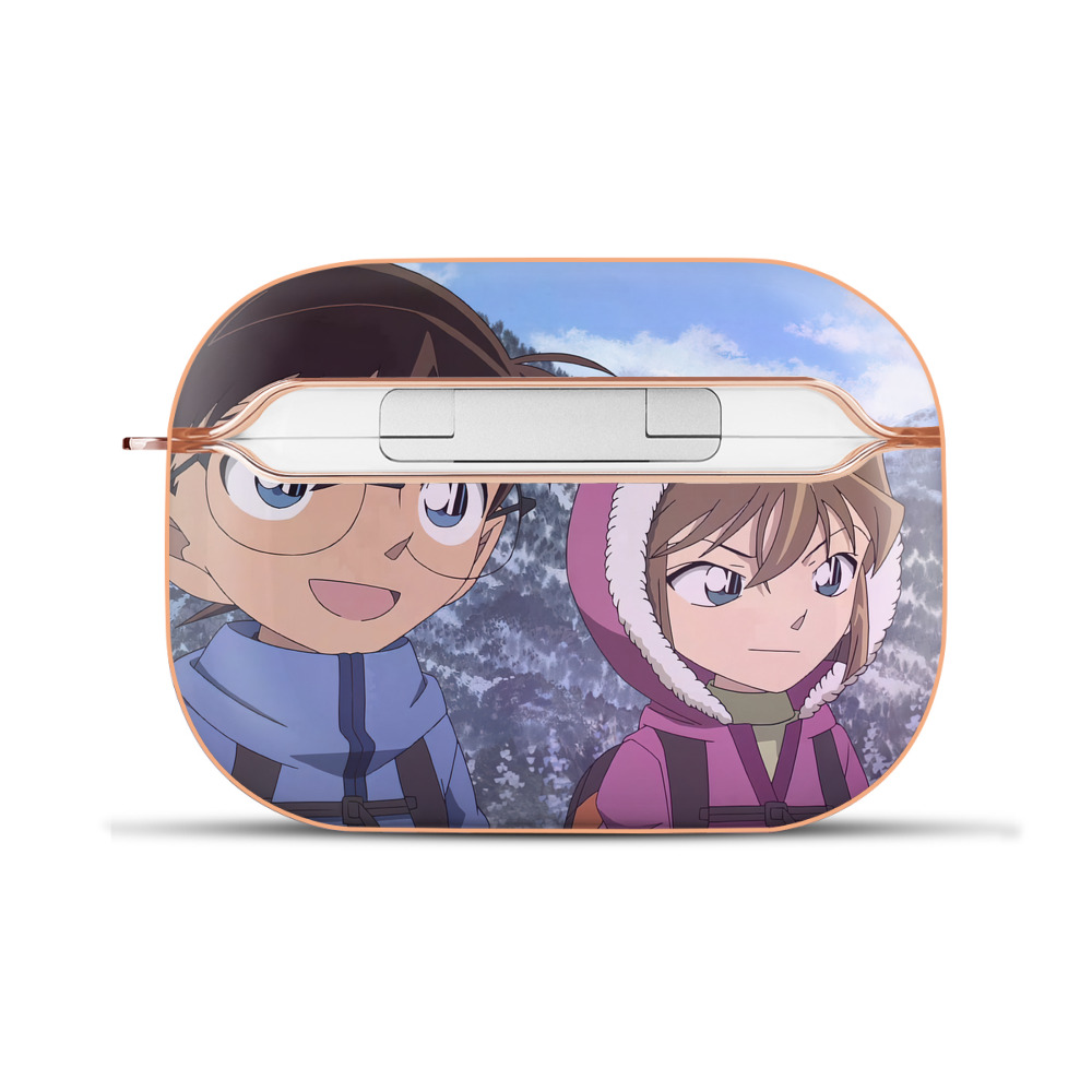 （画像用） 名探偵コナン Detective Conan 【AirPods Pro用】ハードシェル保護ケース｜耐衝撃・防指紋・カラビナ付き商品仕様