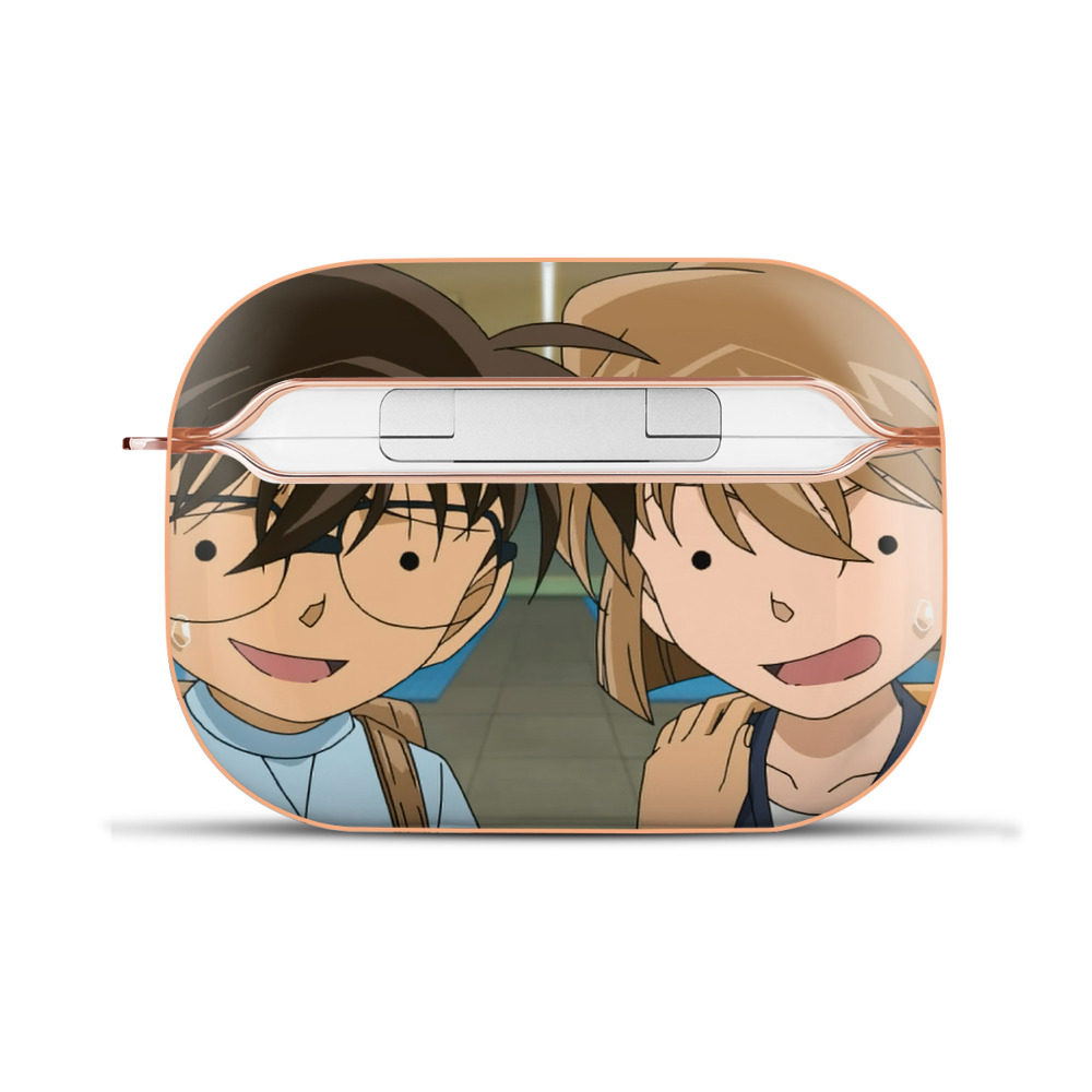 （画像用） 名探偵コナン Detective Conan 【AirPods Pro用】ハードシェル保護ケース｜耐衝撃・防指紋・カラビナ付き商品仕様