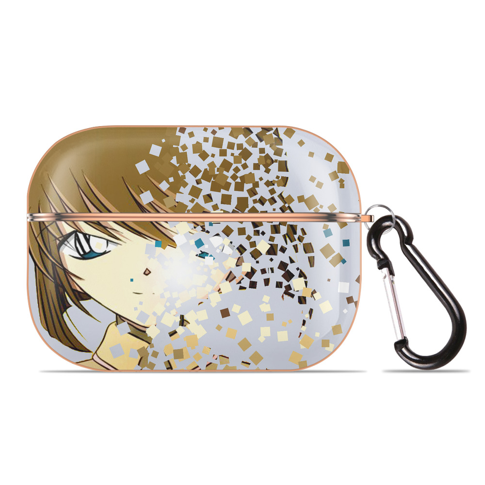 （画像用） 名探偵コナン Detective Conan 【AirPods Pro用】ハードシェル保護ケース｜耐衝撃・防指紋・カラビナ付き商品仕様