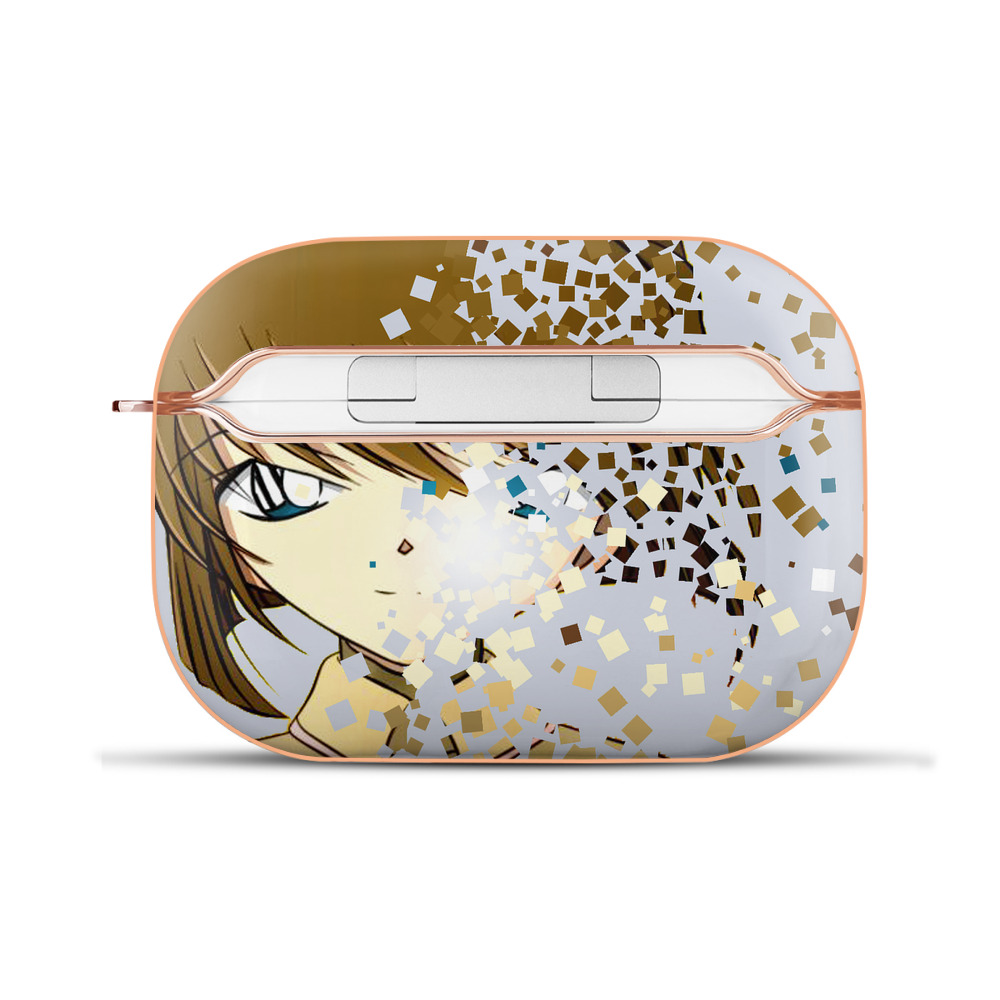 （画像用） 名探偵コナン Detective Conan 【AirPods Pro用】ハードシェル保護ケース｜耐衝撃・防指紋・カラビナ付き商品仕様