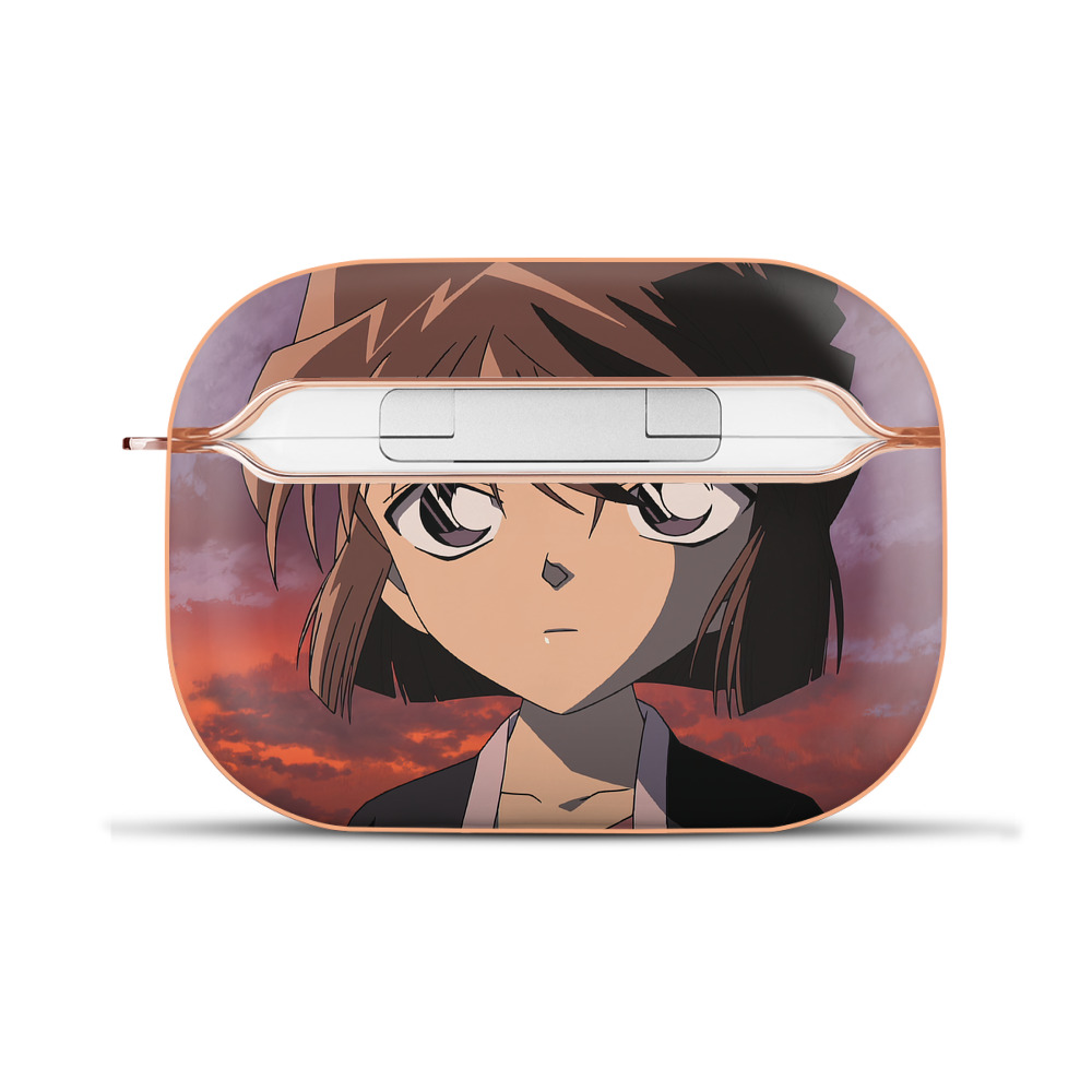 （画像用） 名探偵コナン Detective Conan 【AirPods Pro用】ハードシェル保護ケース｜耐衝撃・防指紋・カラビナ付き商品仕様